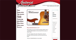 Desktop Screenshot of guitaristguitarist.com